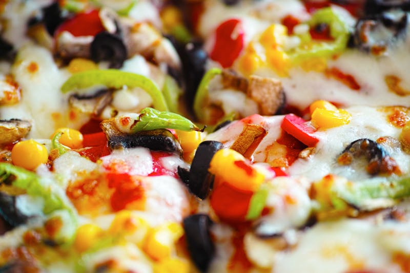 Chuys roasted vegetable taco